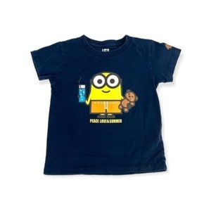 Minions X Uniqlo UT Bello Summer Tee - Navy | Kids 4 - 5 | 110